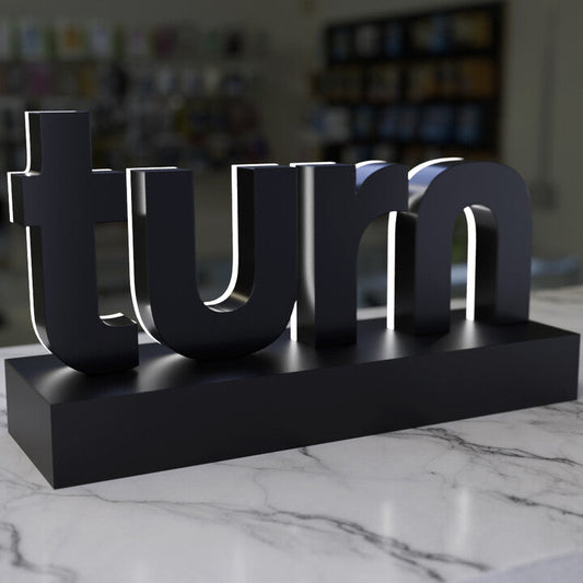 premium logo sign